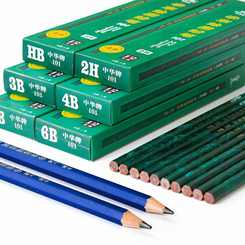 Sketch pencil Student Art Pen Child Drawing Pen Wooden pencil School exam pencil kid practice pen Office pencil HB