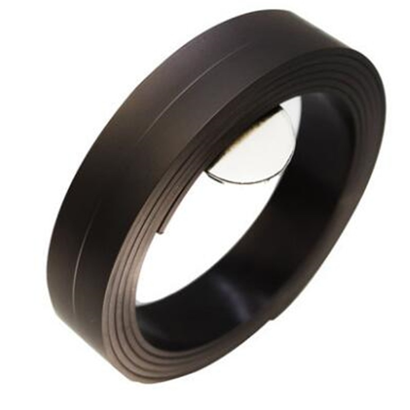 Zion 1 m 5 m 20x2mm super flexibele magnetische stripmagnet strip rubber magneet tape breedte 20mm dikte 2mm voor school thuis