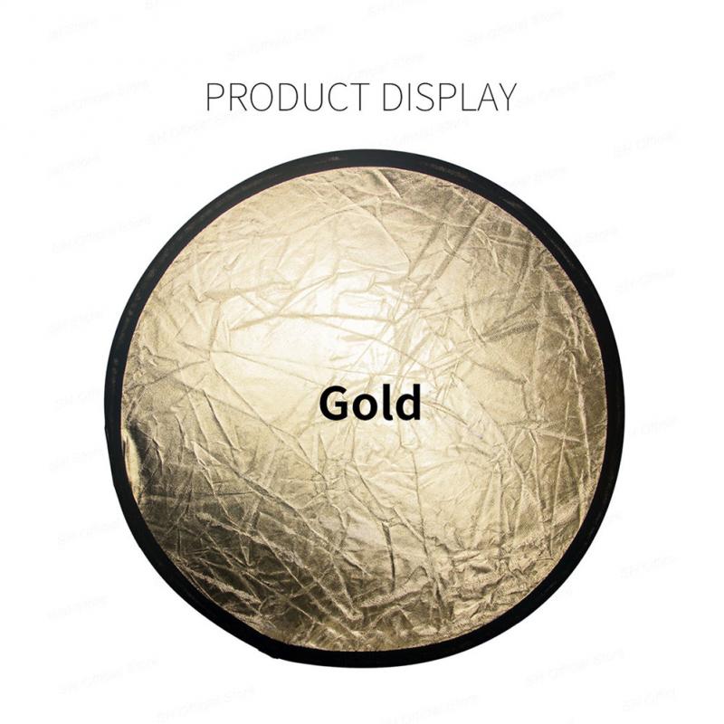 1pc 30cm 2 In 1 Reflector Photography Shape Collapsible Light Diffuser Portable Reflector For LED For Studio Photo Studio Tool