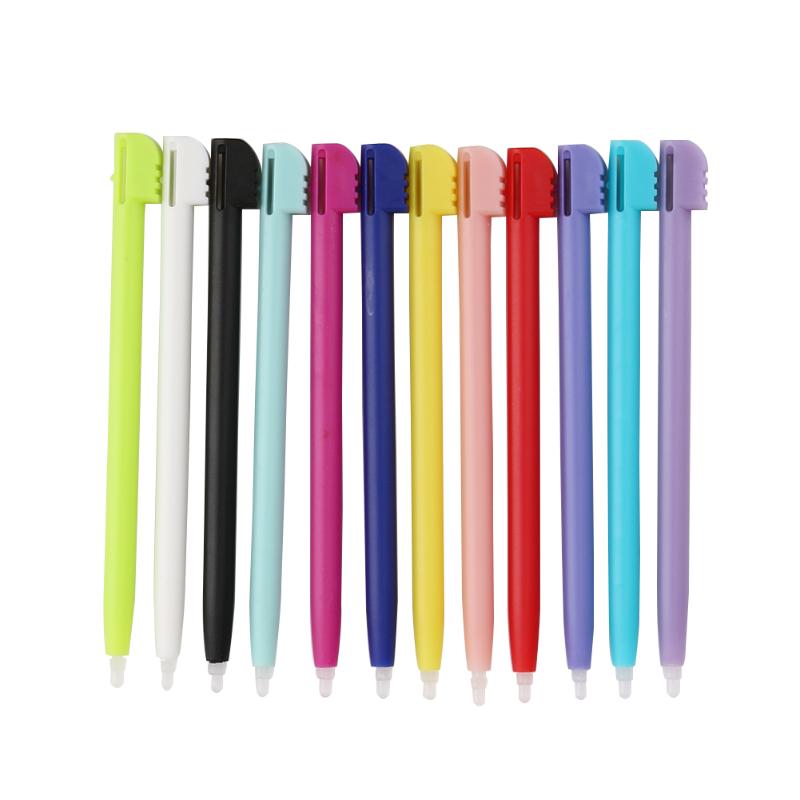 12 Kleuren Plastic Touch Screen Stylus Pen Mini Draagbare voor 3DS XL Game Deel nintendo ds Accessoires
