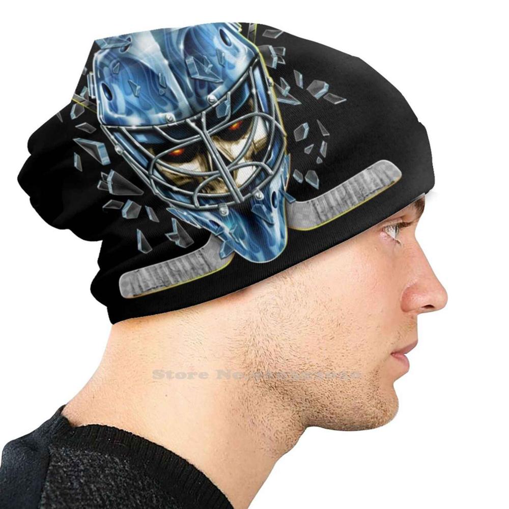 Airbrushed Hockey With Exploding Ice With Skull Outdoor Cycling Fishing Motorcycle Scarf Mask Sports Skulls Hockey Ice