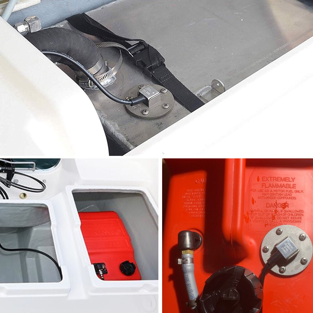 Boat Car Fuel Level Gauge Sensor with 150 200 250 300 350 450mm Fit 0~190 ohm/240~33 ohm Fuel Sending Unit Water Level Sensors