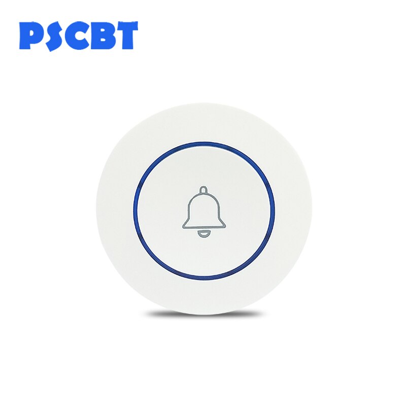 Tuya-sistema de alarma GSM para seguridad del hogar, tarjeta SIM, marcador de teléfono, aplicación de Control remoto, 11 idiomas, alarma antirrobo: Kit 10 Doorbell