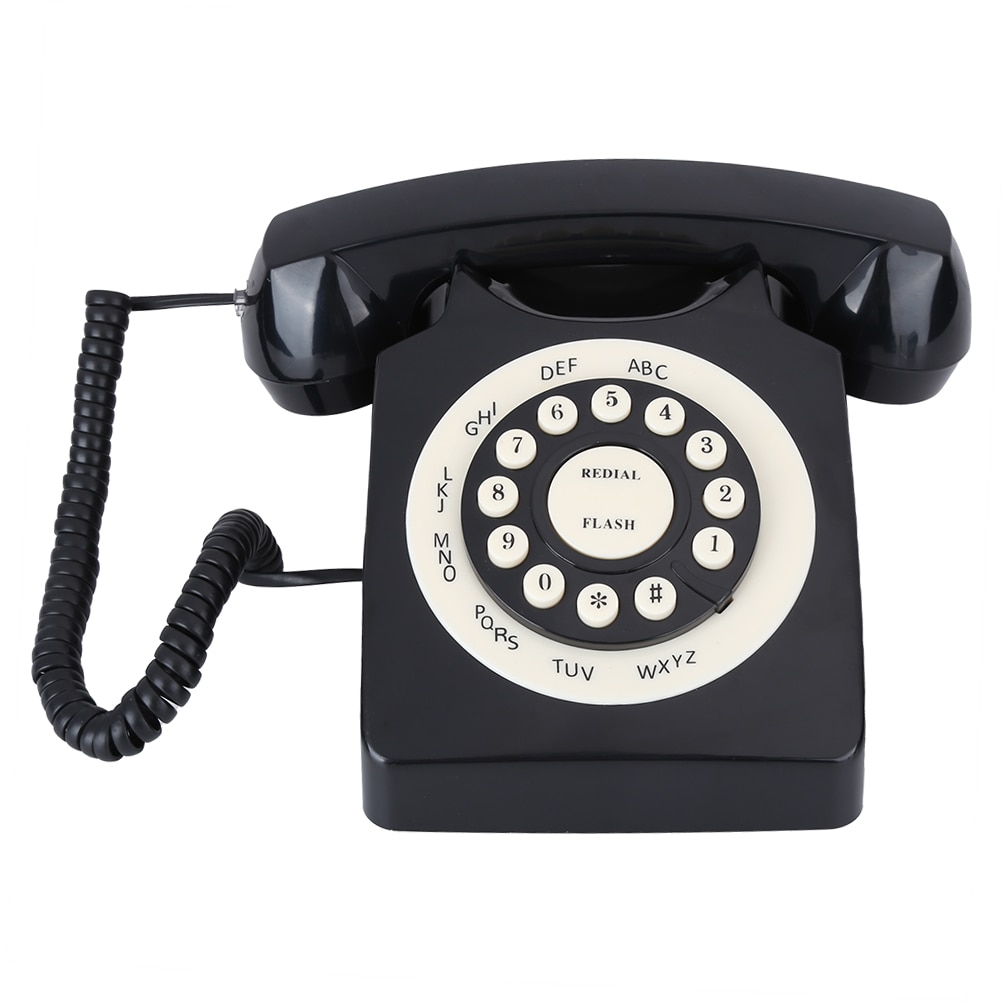 Retro Vintage Telefoon Europese Stijl Oude Telefoon Thuis Vaste Telefoon Desktop Snoer Vaste Telefoon Voor Home Office Hotel Gebruik