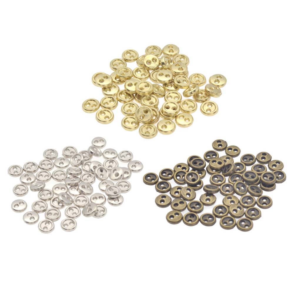2-Gaten Mini Pop Knop Diy Handgemaakte Naaien Knop Plaksteen Button Scrapbooking Accessorie Botões Para Costura