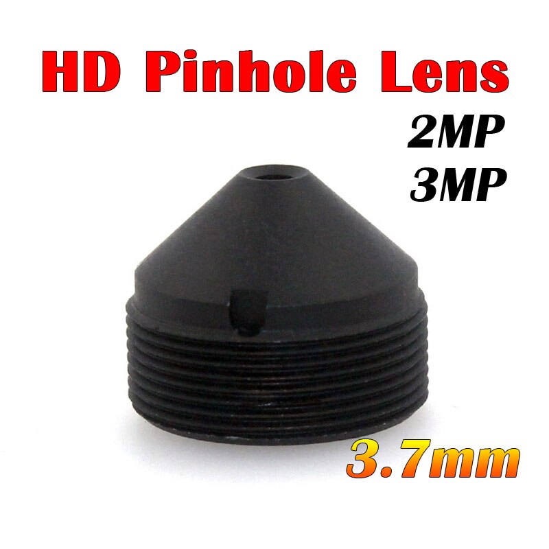 Hd Cctv Pinhole Lens 2MP 3MP 3.7 Mm Lens M12 * 0.5 Mount Mini 1/3 Camera Lens Voor Veiligheid Cctv camera 'S