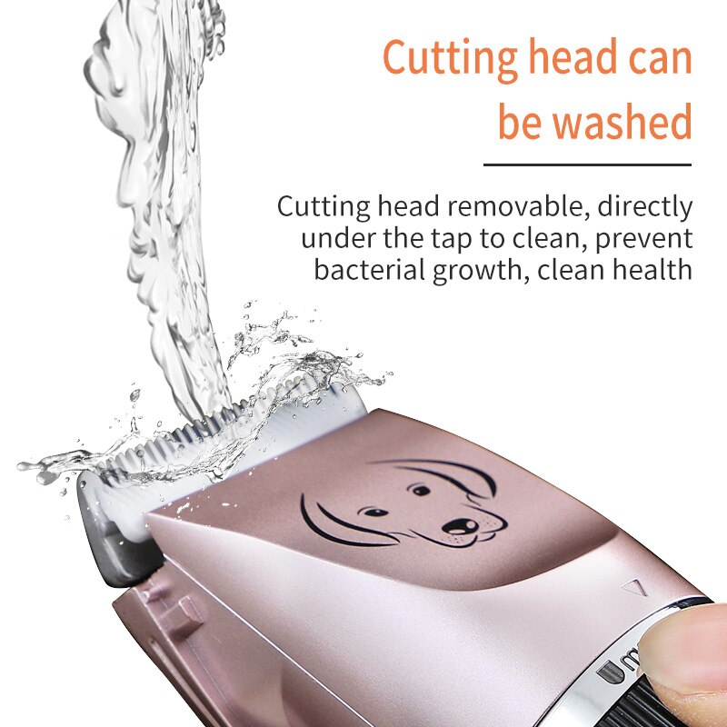 Pet Cat Hair Clippers Grooming USB Rechargeable Low-Noise Electric haircut Trimmer Shaver Set for Animal kit