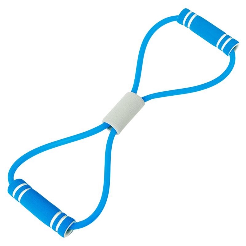 Fitness Resistance Band Arm Shoulder Stretch Chest Expander Body Shaping Pull Rope Yoga Strength Training Belt: Blue