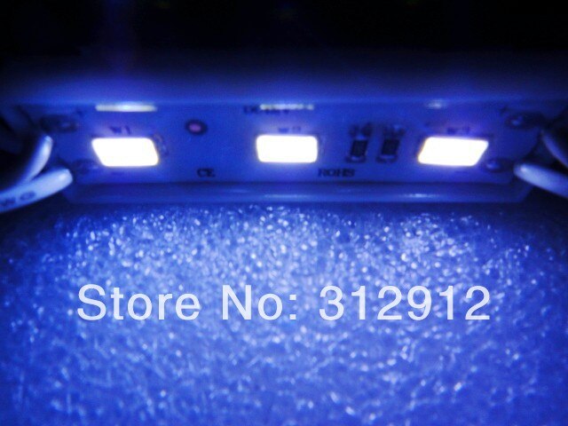 20PCS 5730 SMD LED module;high bright;1.2W;IP65;DC12V;120-150lm;size:45mm*12mm;plastic case
