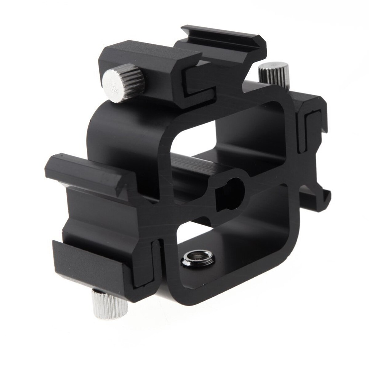 Shoe Mount Adapter 3In1 All-Metal Shoe Bracket Triple Head Mount Adapters Camera Accessories Shoe Mount Adapter