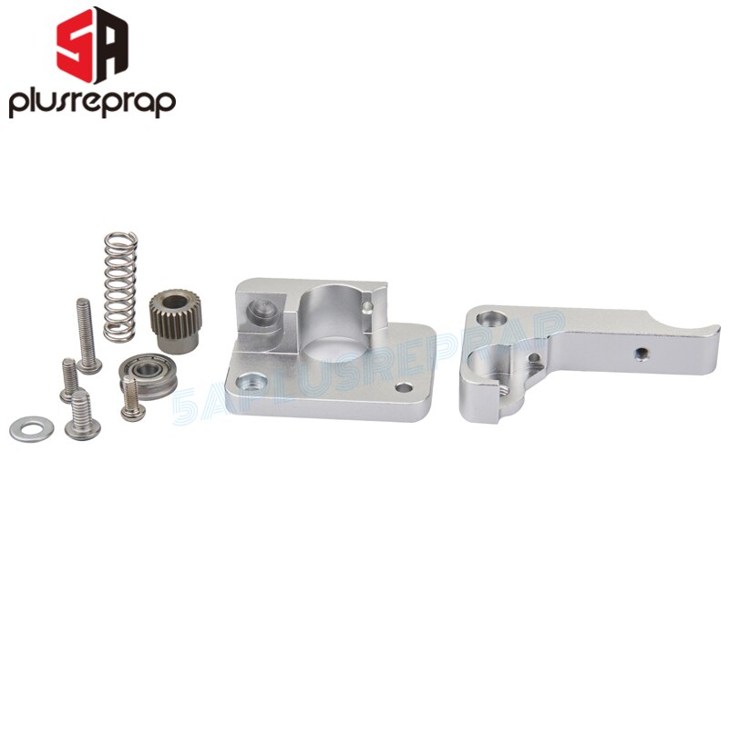 Mk10 direkte direkte ekstruder aluminium ekstrudering 1.75mm højre venstre arm fuld metal bowden 3d printer dele med 26 tand gear