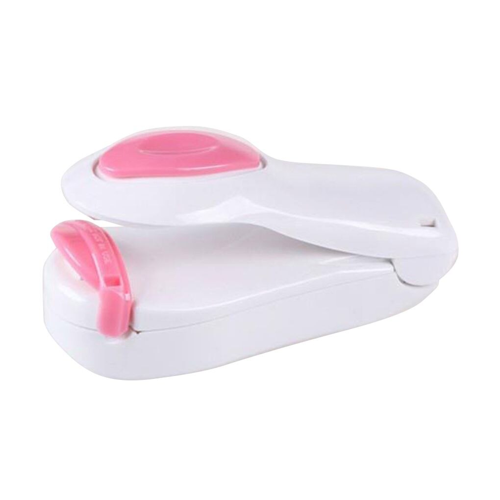 ! Kitchen Accessories Tools Mini Portable Food Clip Heat Sealing Machine Sealer Home Snack Bag Sealer Kitchen Utensils Gadget: 10(White)