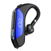 Bluetooth Headset 5.0 Oortelefoon Handsfree Hoofdtelefoon Led Display 9D Stereo Oordopjes Oortelefoon Voor Iphone Xiaomi