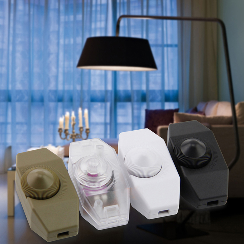 2A 100W/220V-240V Dimming Switch For Incandescent Bulbs And Dimmable Halogen Bead Home Adjustable Controller Knob Switch