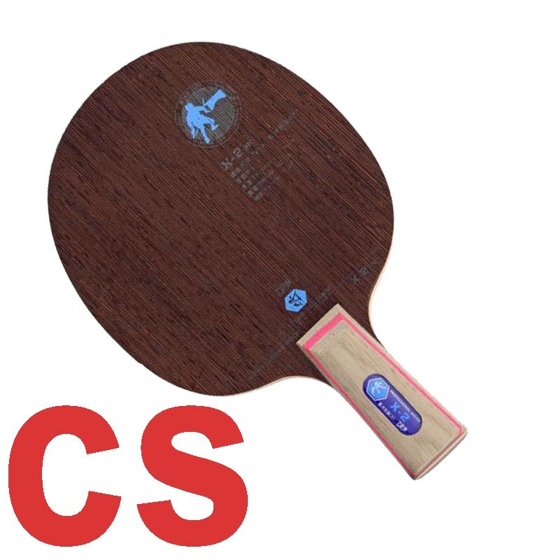 Nuova amicizia 729 X-2 PRO Tennis da tavolo lama offensiva Off Ping Pong racchetta Bat: CS