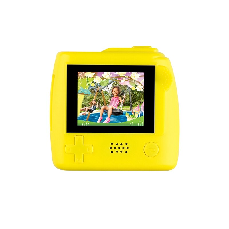 Crianças câmera de vídeo câmera 2.0 Polegada 1080p tela recarregável crianças dos desenhos animados câmera zoom digital com mp3 e jogo