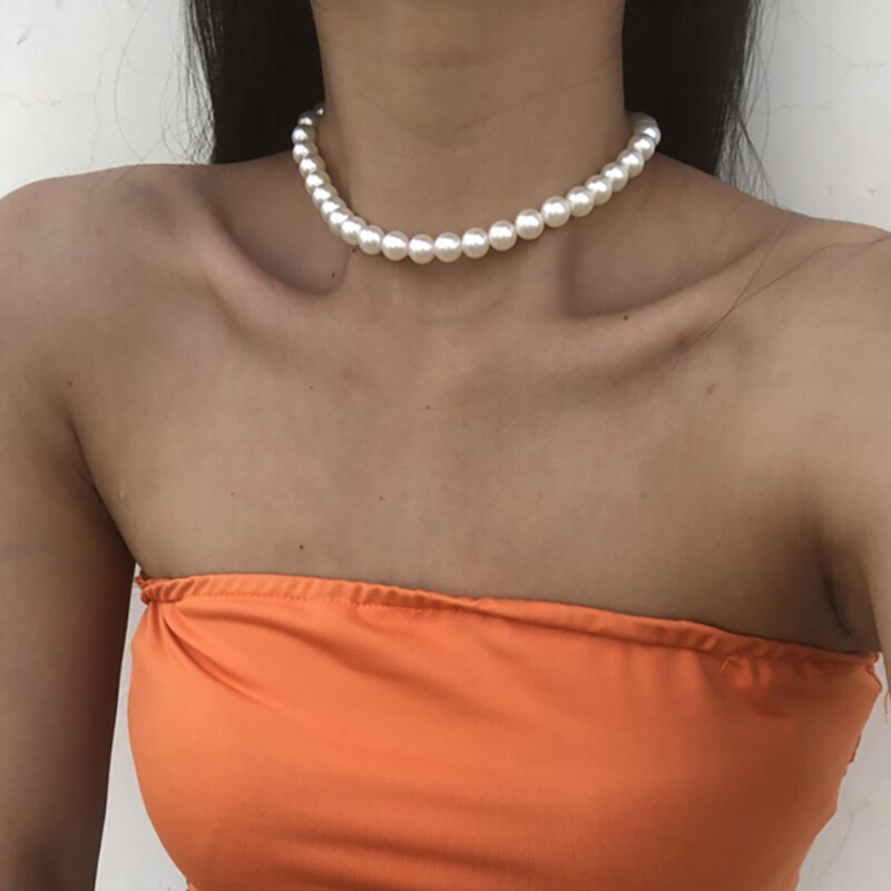 Estetyczna moda złoty kolor dwuwarstwowy wąż Chain Link Choker naszyjnik dla kobiet artystyczny wielowarstwowy urok biżuterii prezent: HZS-204
