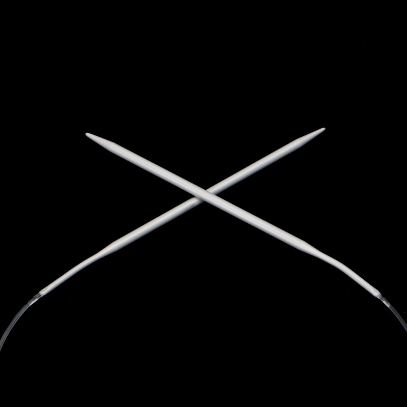 Aluminum Circular Knitting Needles 40cm/15.75\" All Size L4MF