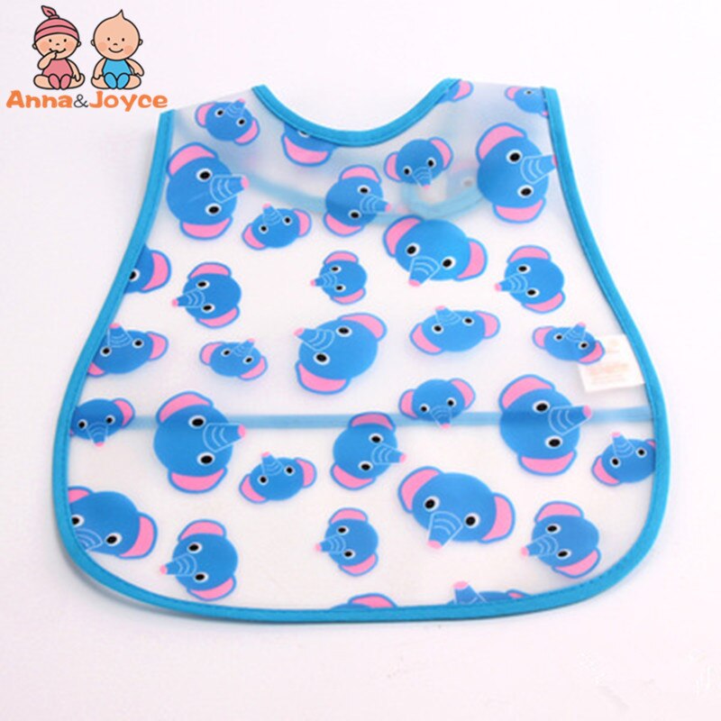 30 pz/lotto all'ingrosso! Bavaglini per bambini impermeabile elefante cartone animato bavaglini per bambini marchio abbigliamento asciugamano accessori per bambini