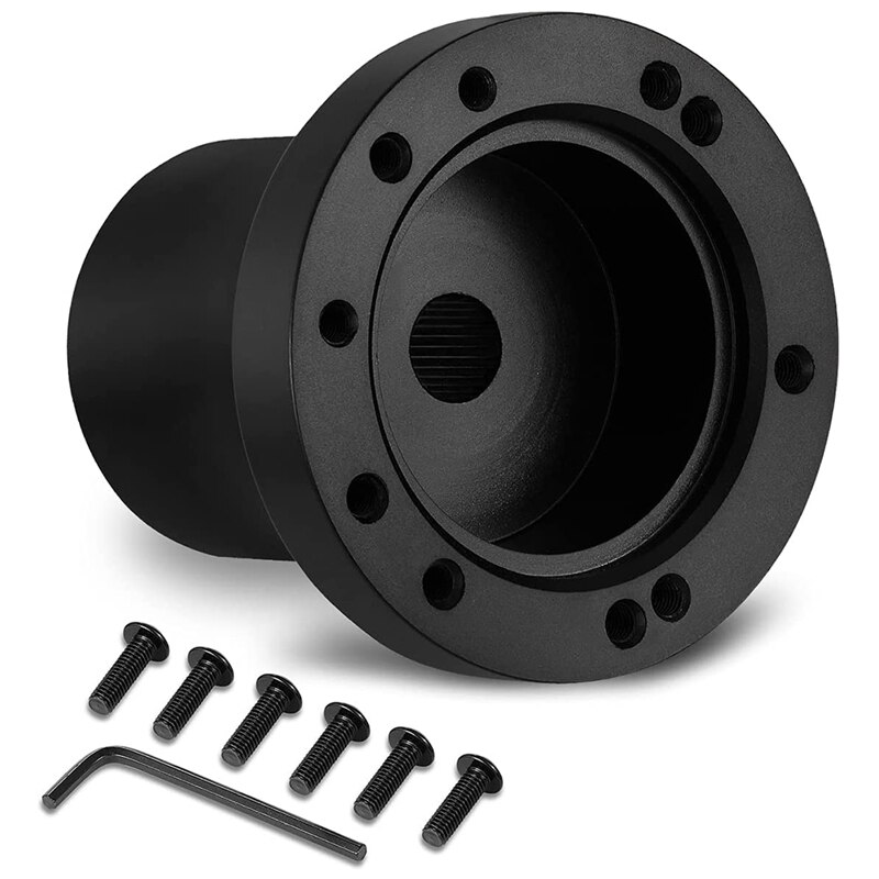 Club Car Golf Cart Accessories Steering Wheel Adapter Golf Steering Wheel Adapter for Club Car Yamaha Golf Cart: Black