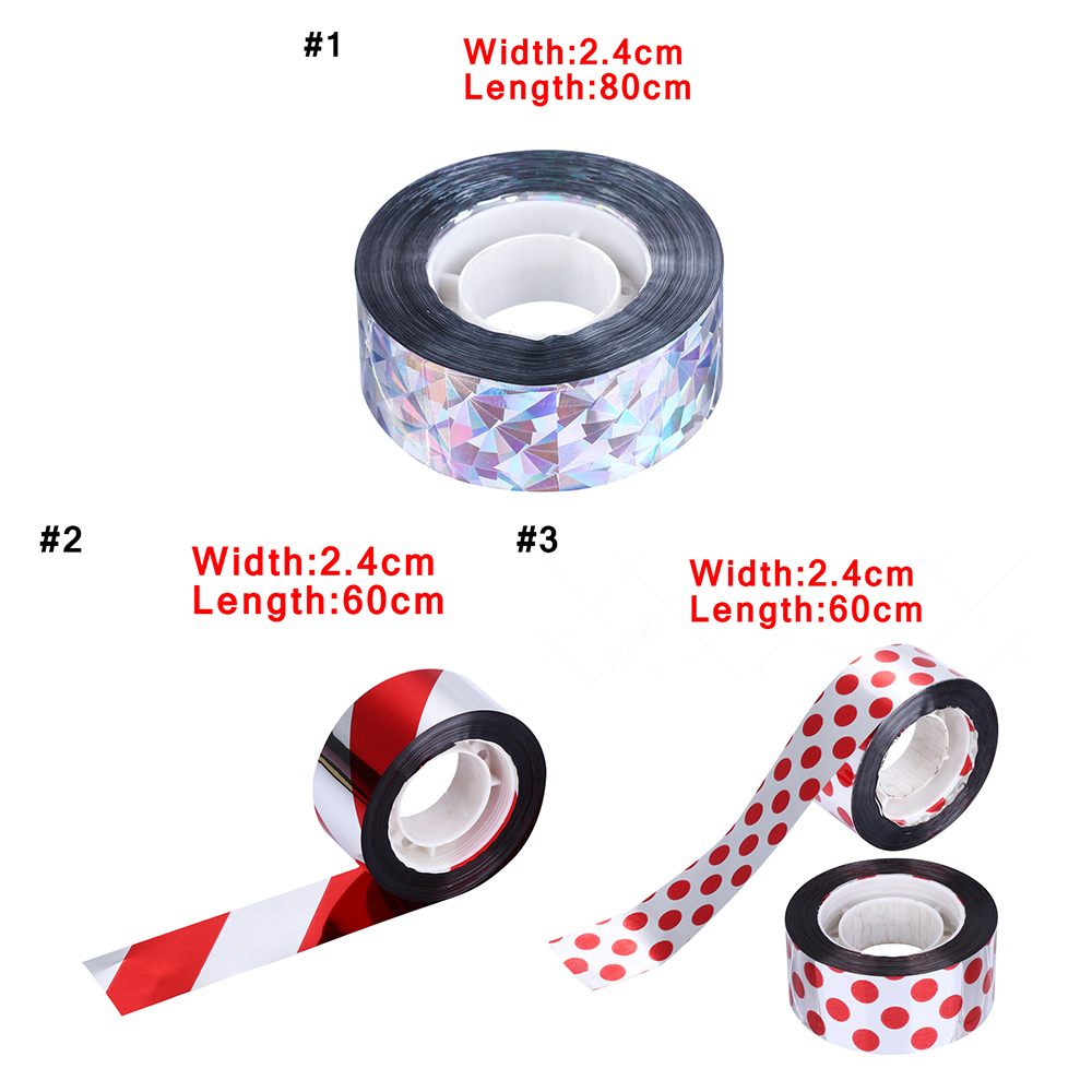 Anti Bird Tape Anti Bird Belt Bird Scare Tape Realistic Lawns Outdoors Crop Anti-bird Ribbon Garden Supplies