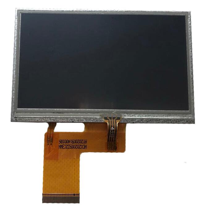 Ips 4.3 Inch 262K 40PIN Tft Lcd-kleurenscherm Met Touch Panel ST7282 Drive Ic 480 (Rgb) * 272 RGB888 Display