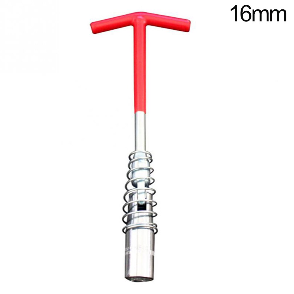 Herramienta de desmontaje especial Universal para coche, herramienta de extracción de bujías de 16mm y 21mm, llave de tubo con mango en T, manga de bujía: 16mm