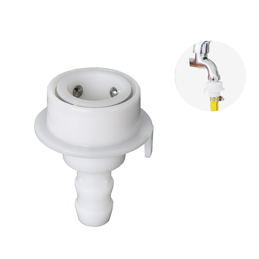 2pcs Universal Water Faucet Quick Connector Washing Machine Parts for 4-Point Hose Adapter Connector Kitchen Appliances