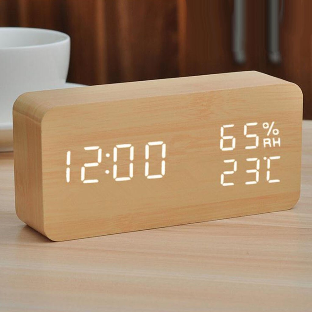 Alarm Clock Cool Led Clock Popular Pattern Night Light Color Clock Table Desktop Office Часы Настольные Будильник