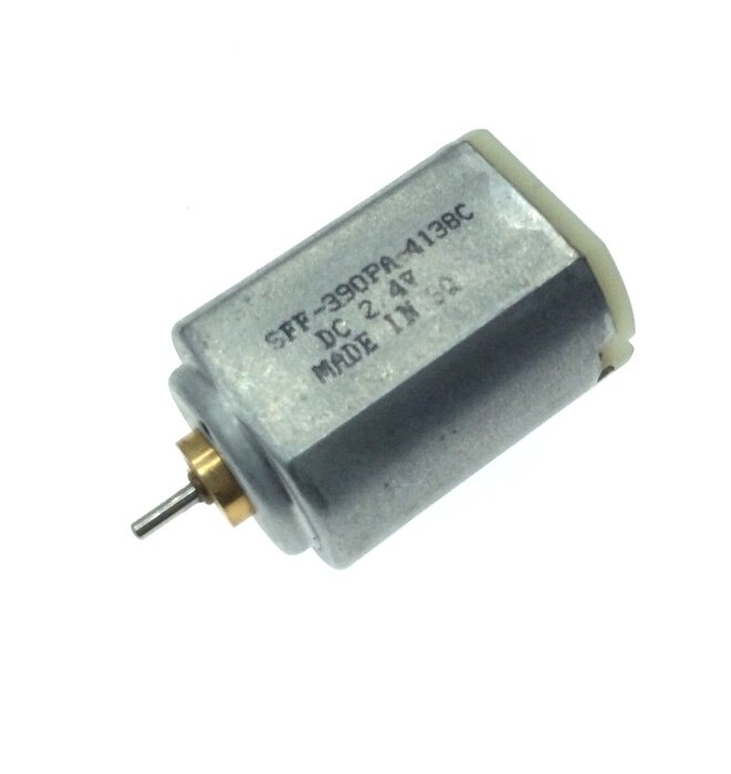 1 ud. FF-390/337 DC Micro 2,4 V 3,7 V cuchillo eléctrico de empuje cortadora de pelo máquina de afeitar contenedor de Motor de belleza