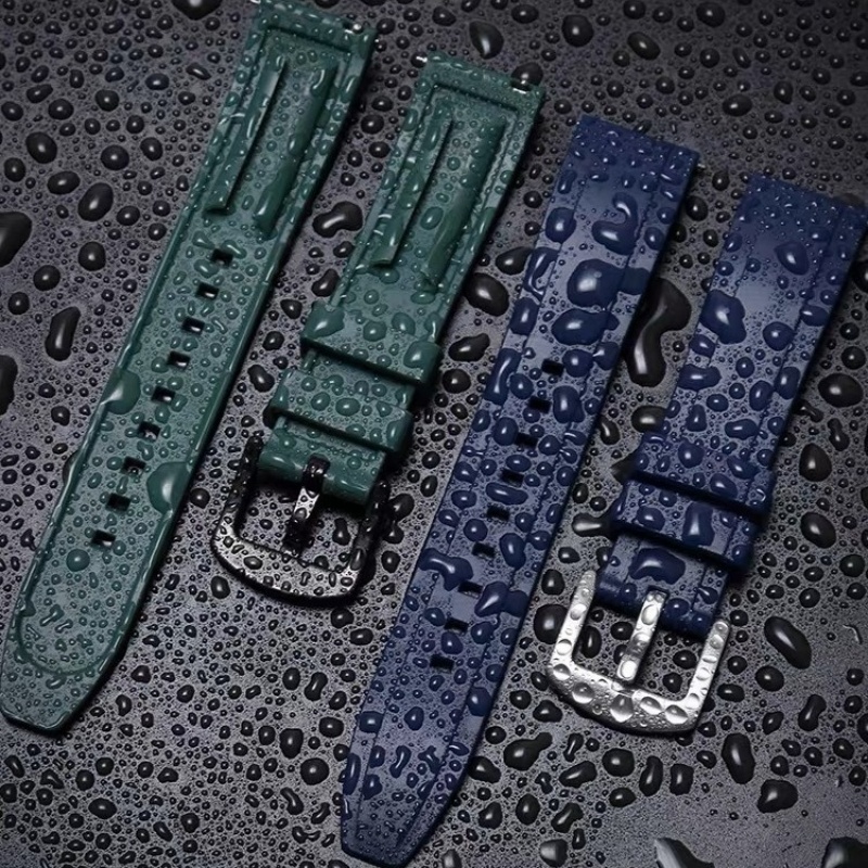 18mm 20mm 22mm 24mm 26mm Bracelet de montre en Silicone à dégagement rapide Bracelet de montre en caoutchouc étanche Bracelet accessoires avec outil
