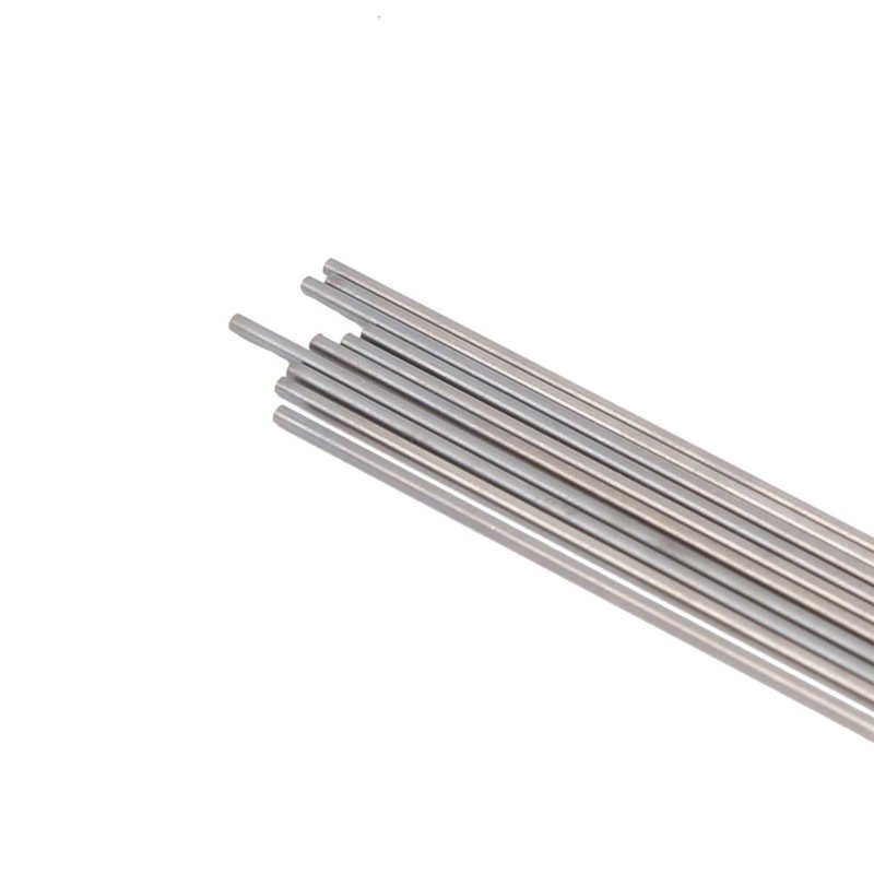 Electrodo de tungsteno de circonio WES, varilla de soldadura TIG de Punta púrpura, accesorios de soldadura de aleación de aluminio de acero inoxidable, 1,0x175mm, 10 Uds.
