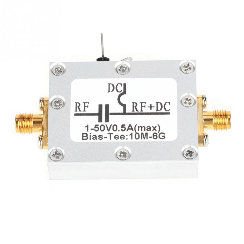 Tee-shirt de polarisation coaxiale RF 10MHz-6GHz, Radio-fréquence à large bande, micro-ondes