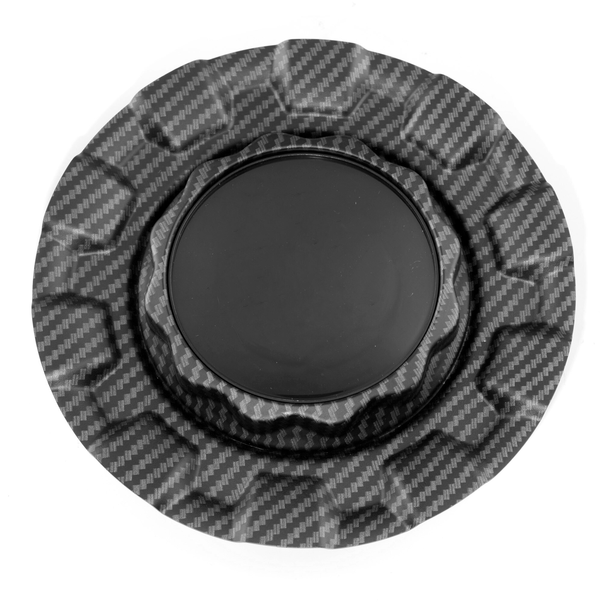1PC 163mm Wheel Center Caps For RG RSII 09.24.410/187 09.24.155 09.24.206 Rim Hub Cover Combination Car Exterior Accessories: B-Carbon Fiber