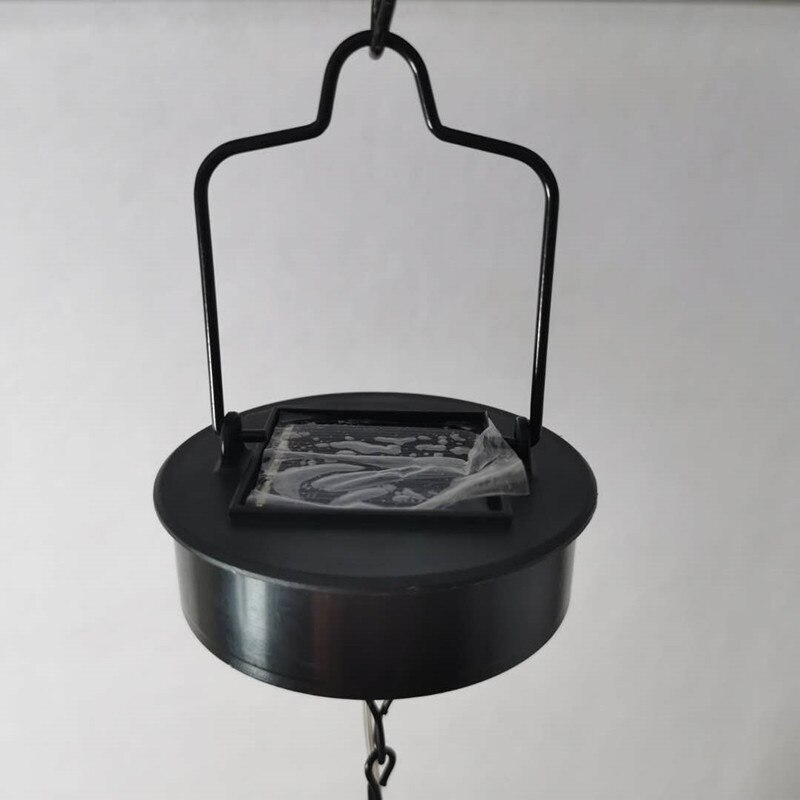 Sollys hage hengende lampe utendørs terrasse lykt vanntett bronse