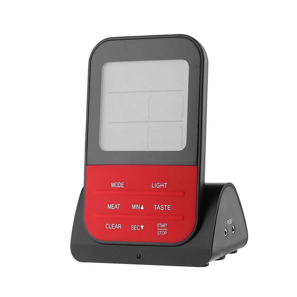 Cucina Barbecue Termometro Timer Cucina a base di Carne di Tester del Calibro di Temperatura con Sonda Picnic Strumento Facilmente Per Il Trasporto Barbecue Strumenti