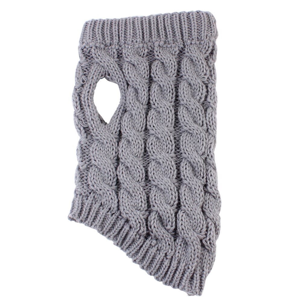 Warm Dog Cat Sweater Clothing Winter Turtleneck Knitted Pet Cat Puppy Clothes Costume For Small Dogs Cats Chihuahua Outfit Vest