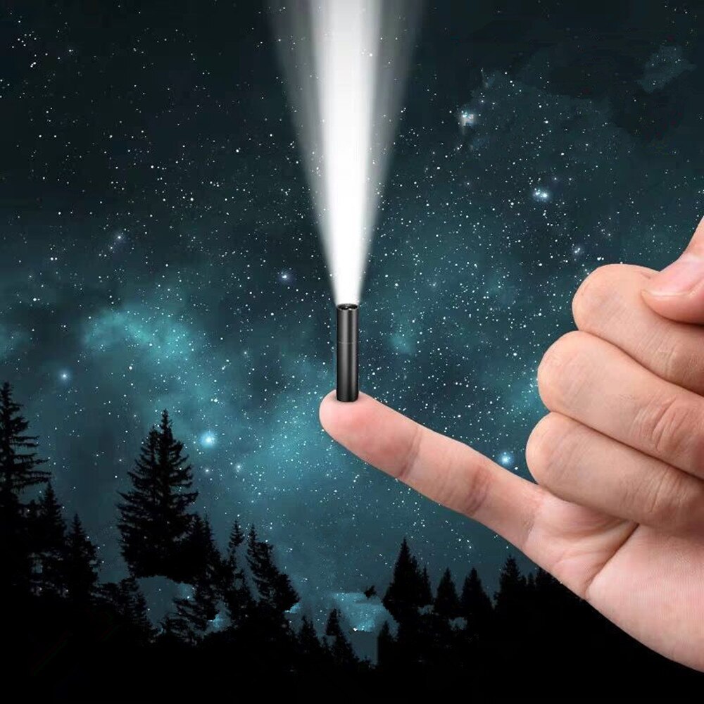 Super Heldere Mini Licht 3 Modes Usb Oplaadbare Mini Zaklamp Met Ingebouwde 14500 Batterij