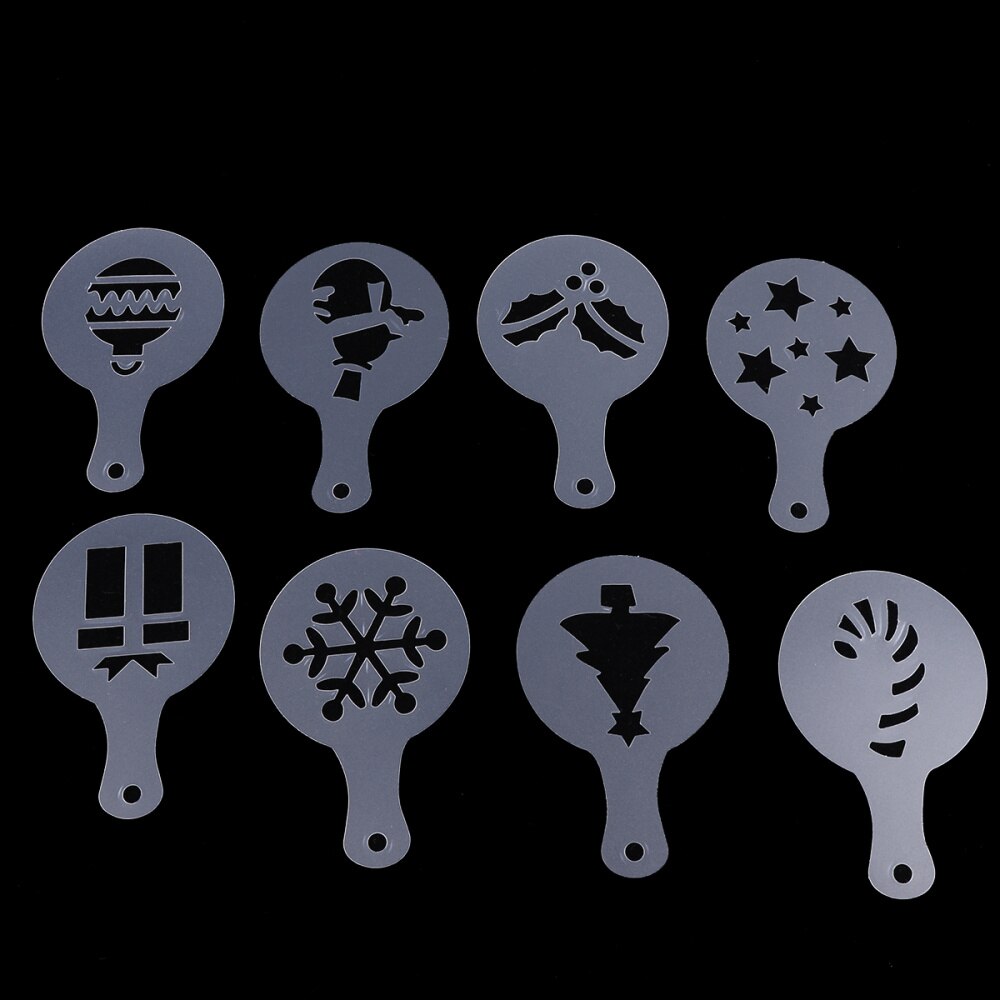 32pcs Coffee Stencils Reusable DIY Templates for C... Grandado