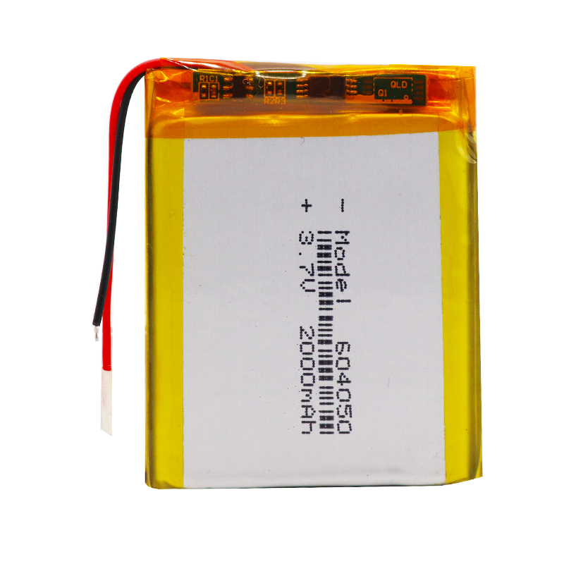 1/2/4 wiederaufladbare 604050 Lithium-Ionen Polymer Batterie 3,7 V 2000mAh Lipo Li-Ion Batterie Mit Pcb ladung Schutz Lange Lebensdauer