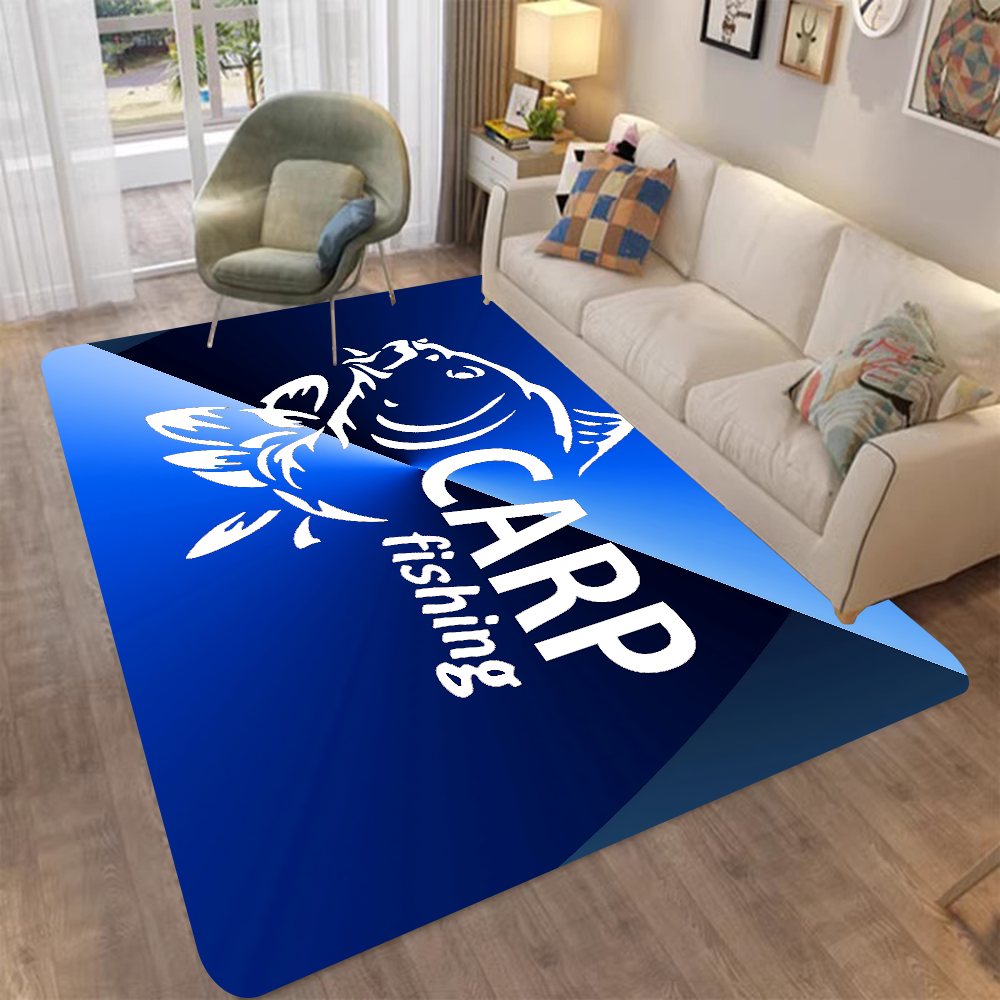 Nash Fishing Logo Deuringang Antislip Badkamermat Kinderkamer Slaapkamer Decoratie Balkon Antislip Deurmat Woonkamer