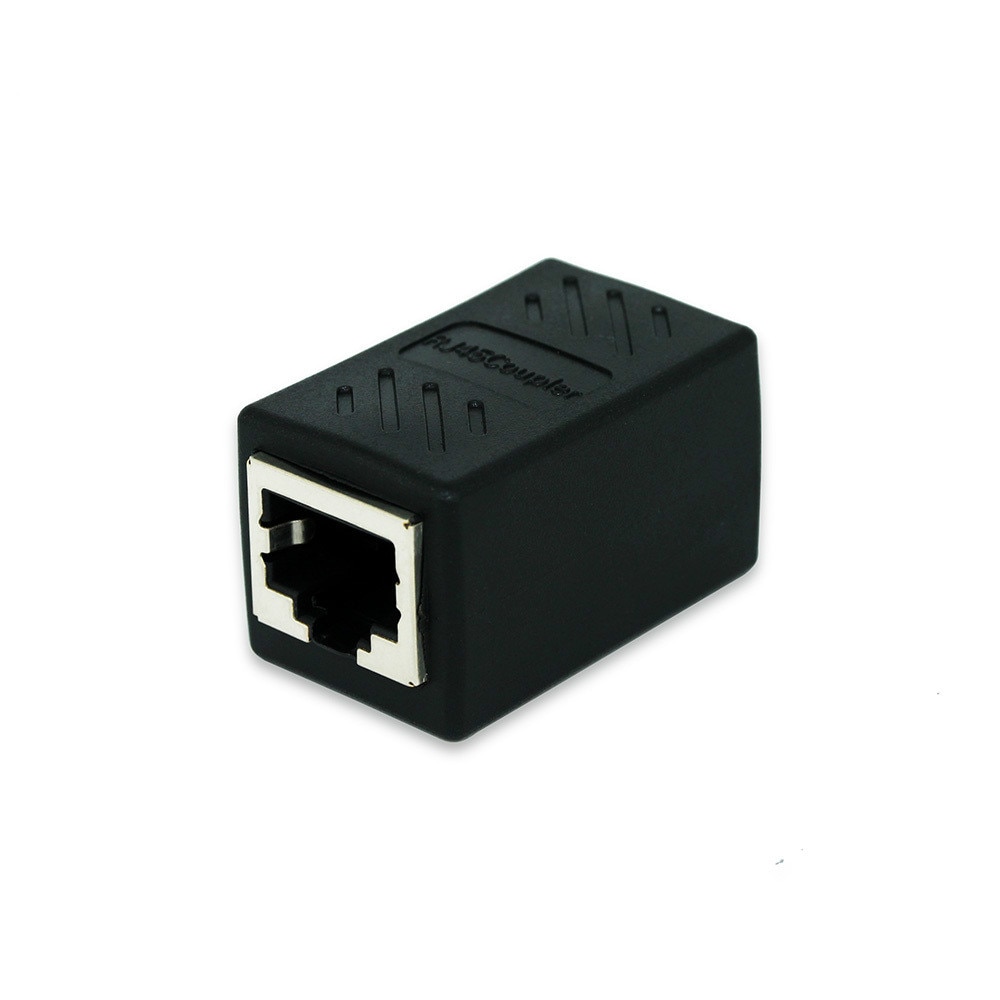 RJ45 Female To Female Port Network Ethernet LAN Splitter Connector Transfer Head RJ45 Adapter Coupler CAT5 CAT6 Sockt
