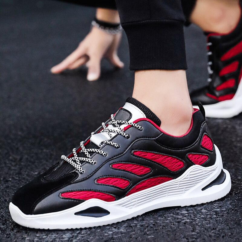 Klassieke heren sneakers, lichtgewicht ademende casual schoenen voor heren, lente/herfst heren sneaker merk sapato masculino damesschoenen