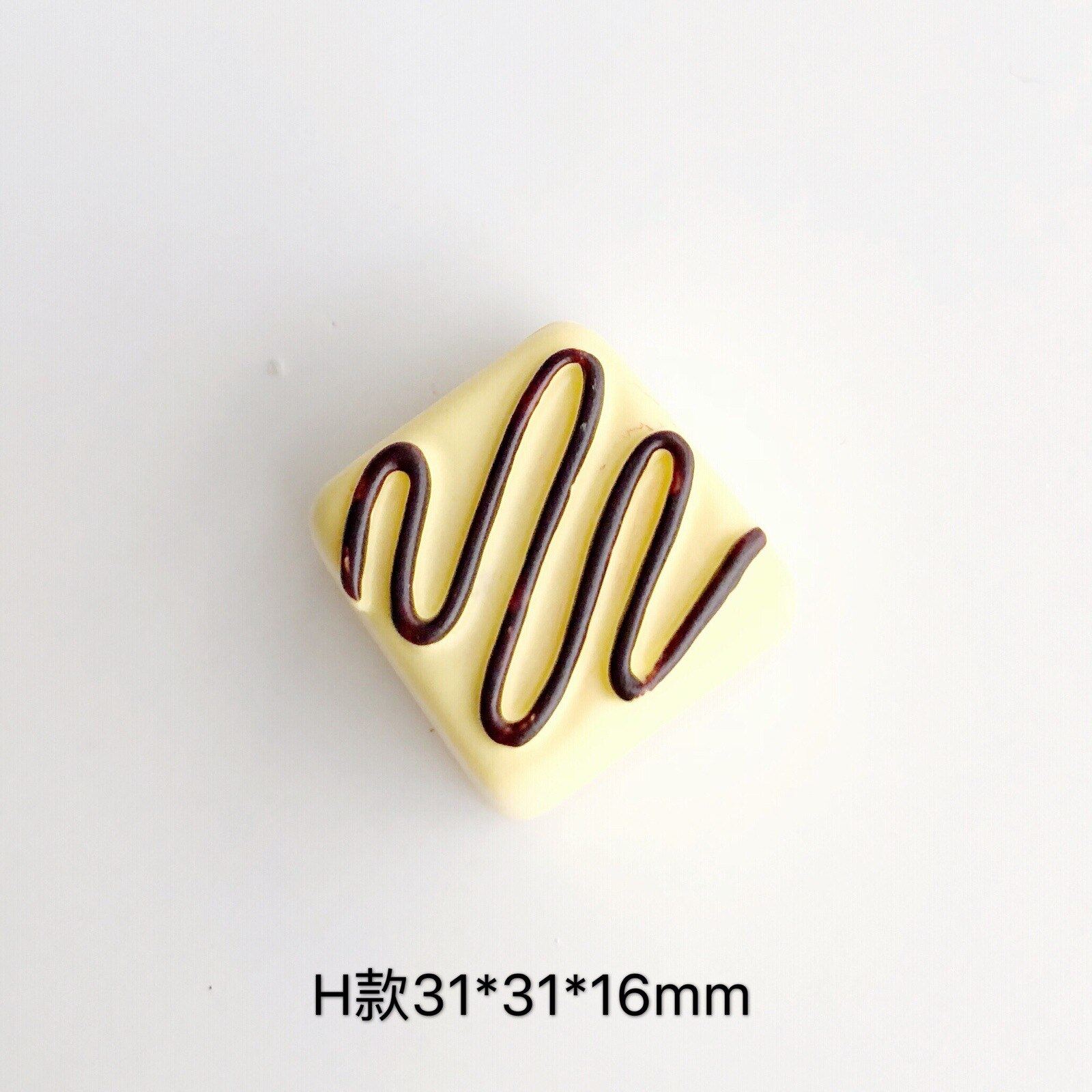 paste fridge magnet Simulation food chocolate refrigerator paste magnet candy room decoration paste note messages: 07