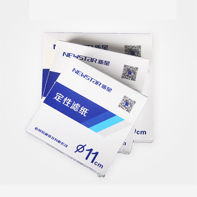 100 Pieces 12.5cm/125mm Qualitative Filter Paper Similar To Whatman Slow/Medium/Fast