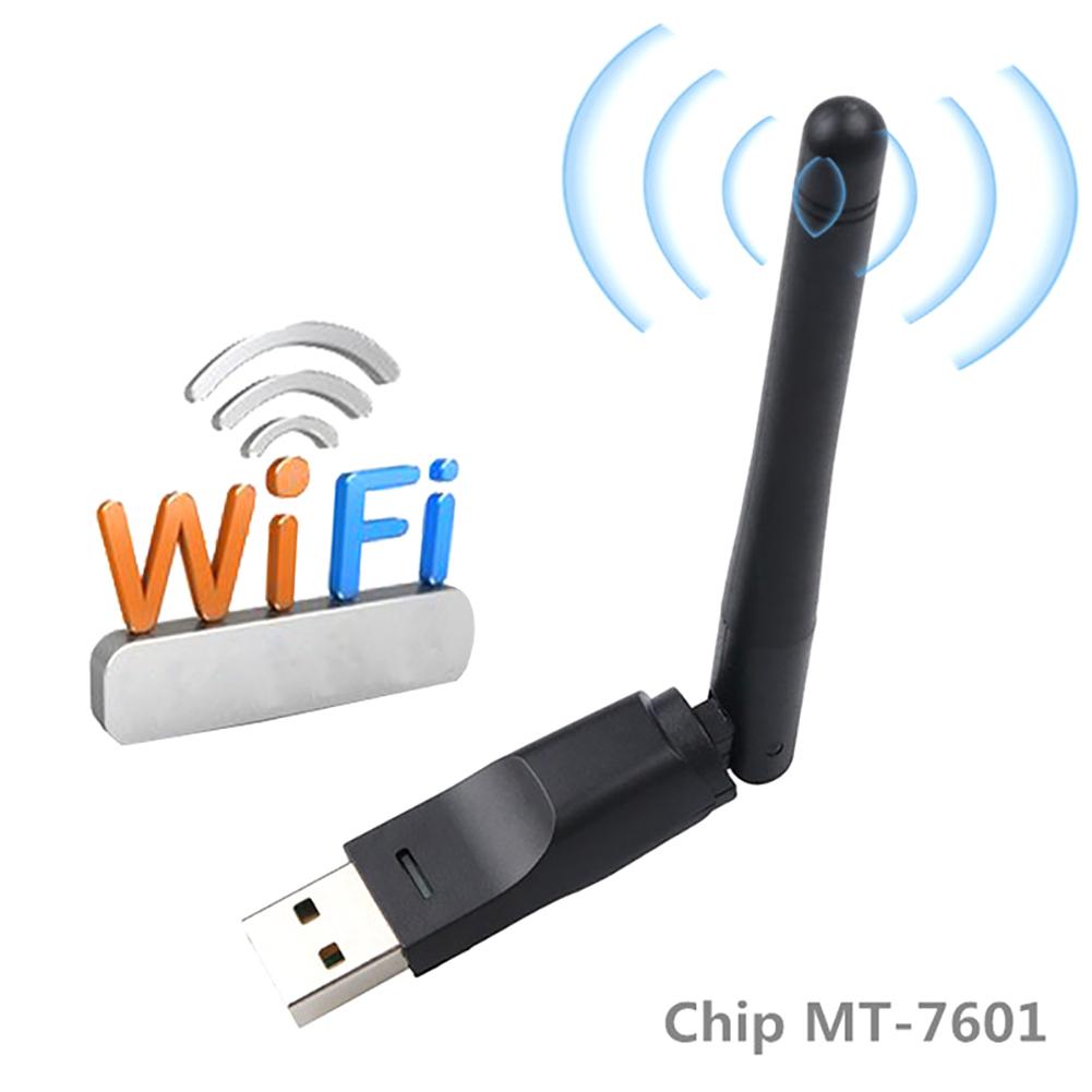 MT7601 150Mbps Draadloze WiFi Router USB Netwerken Card Adapter met 2dB Antenne