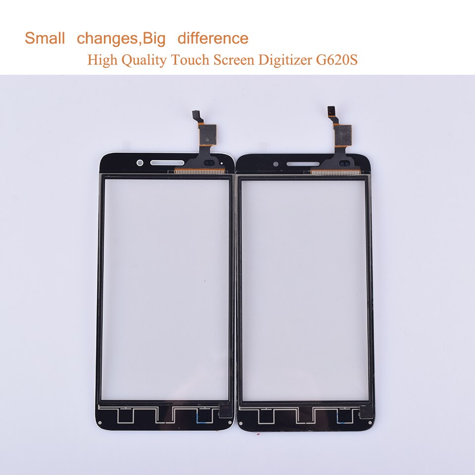 Para Huawei Ascend G620 G620-UL01 pantalla táctil del Sensor del Panel digitalizador G620S G620S-L01 G620S-02 G620S-L03 pantalla táctil de vidrio