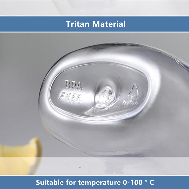 360 ml / 500 ml Tritan-materiaal Waterfles Milieuvriendelijk Duurzaam Schattig Mini Pocket Fles Lekvrije onbreekbare fles