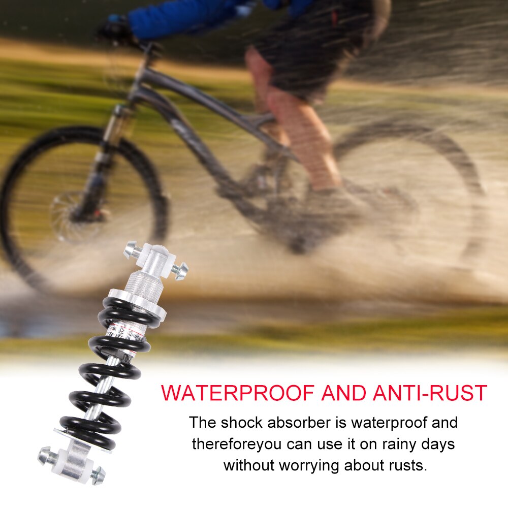 Cykel stötdämpare fjäder cykel stötdämpare metall stötdämpare mountainbike mountainbike vattentät justerbar