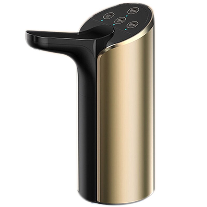 Botique-Automatische Elektrische Draagbare Waterpomp Dispenser Gallon Drinking Fles Schakelaar Voor Water Pompen Apparaat Voor Outdoor Home: Gold